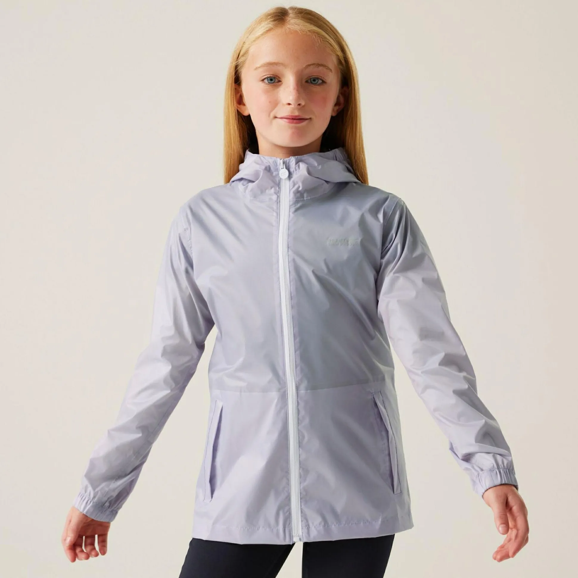 Kids' Pack It Waterproof Packaway Jacket | Lilac Thistle Lilac Hint