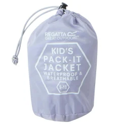 Kids' Pack It Waterproof Packaway Jacket | Lilac Thistle Lilac Hint