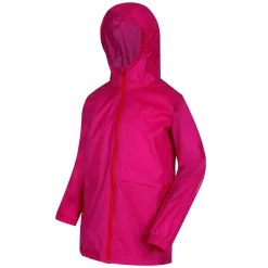 Kids' Pack It Waterproof Packaway Jacket | Cabaret Pink