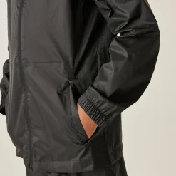 Kids' Pack It Waterproof Packaway Jacket | Black