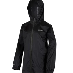 Kids' Pack It Waterproof Packaway Jacket | Black