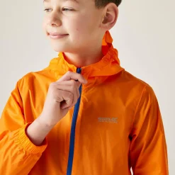 Kids' Pack It Waterproof Packaway Jacket | Orange