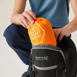 Kids' Pack It Waterproof Packaway Jacket | Orange