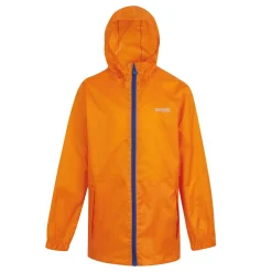 Kids' Pack It Waterproof Packaway Jacket | Orange