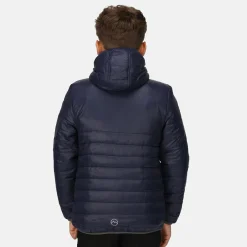 Kids' Stormforce Thermal Insulated Hooded Jacket | Navy