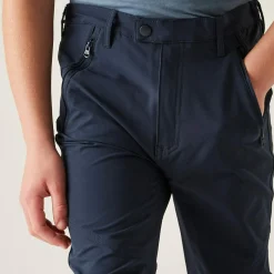Kids' Tech Mountain Walking Trousers | Navy Blue