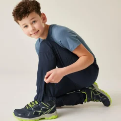 Kids' Tech Mountain Walking Trousers | Navy Blue
