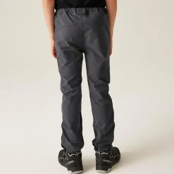 Kids' Tech Mountain Walking Trousers | Seal Grey