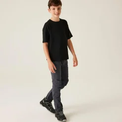 Kids' Tech Mountain Walking Trousers | Seal Grey