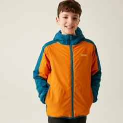 Kids' Volcanics VIII Reflective Jacket | Fox Moroccan Blue