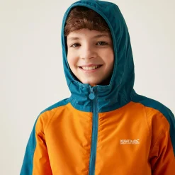 Kids' Volcanics VIII Reflective Jacket | Fox Moroccan Blue