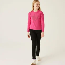 Kids' Wenbie III Graphic T-Shirt | Hot Pink Flower Heart