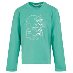 Kids' Wenbie III Graphic T-Shirt | Dusty Green Flower Mountain