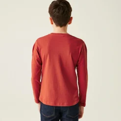 Kids' Wenbie III Graphic T-Shirt | Red Ochre Photo Split