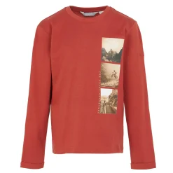 Kids' Wenbie III Graphic T-Shirt | Red Ochre Photo Split