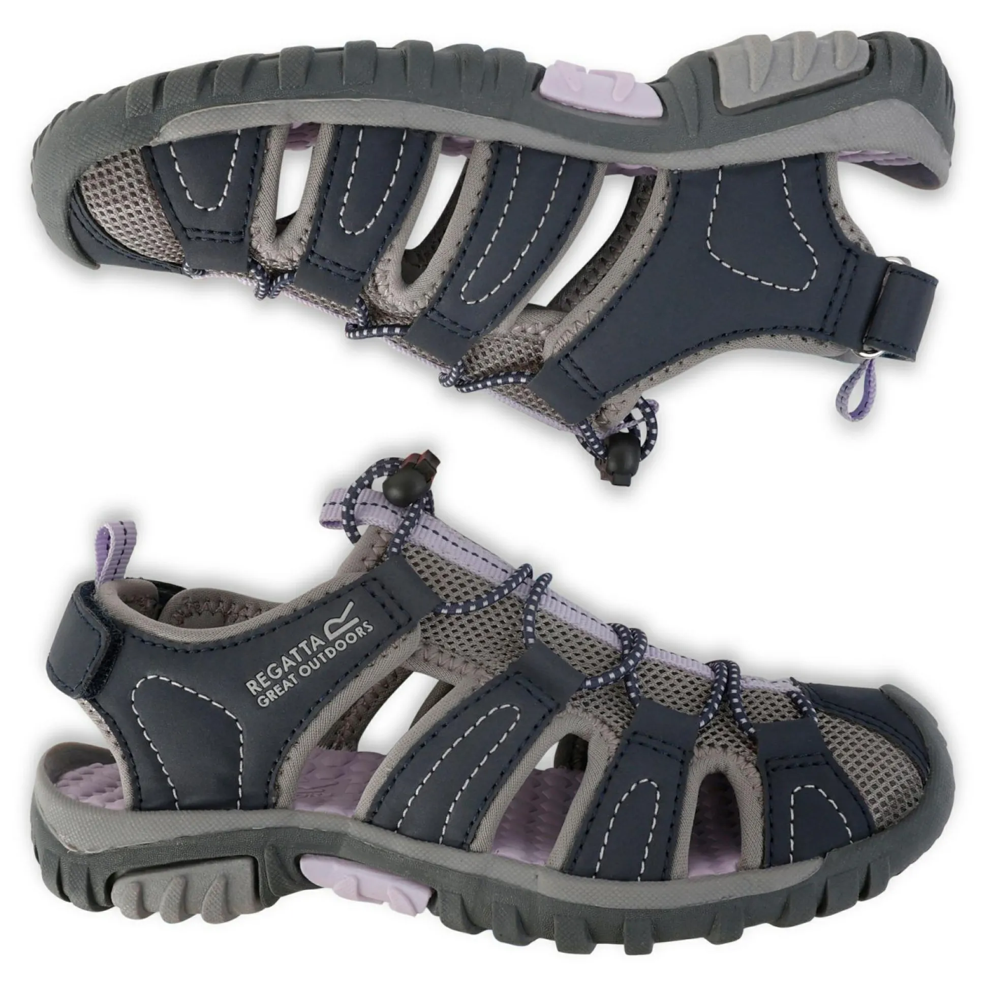 Kids' Westshore Lightweight Walking Sandals | Navy Lilac Frost