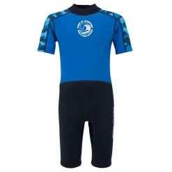 Kids' Wetsuit | Blue Camo Olympian Blue Navy