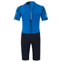 Kids' Wetsuit | Blue Camo Olympian Blue Navy