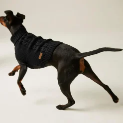 Knitted Dog Jumper | Black
