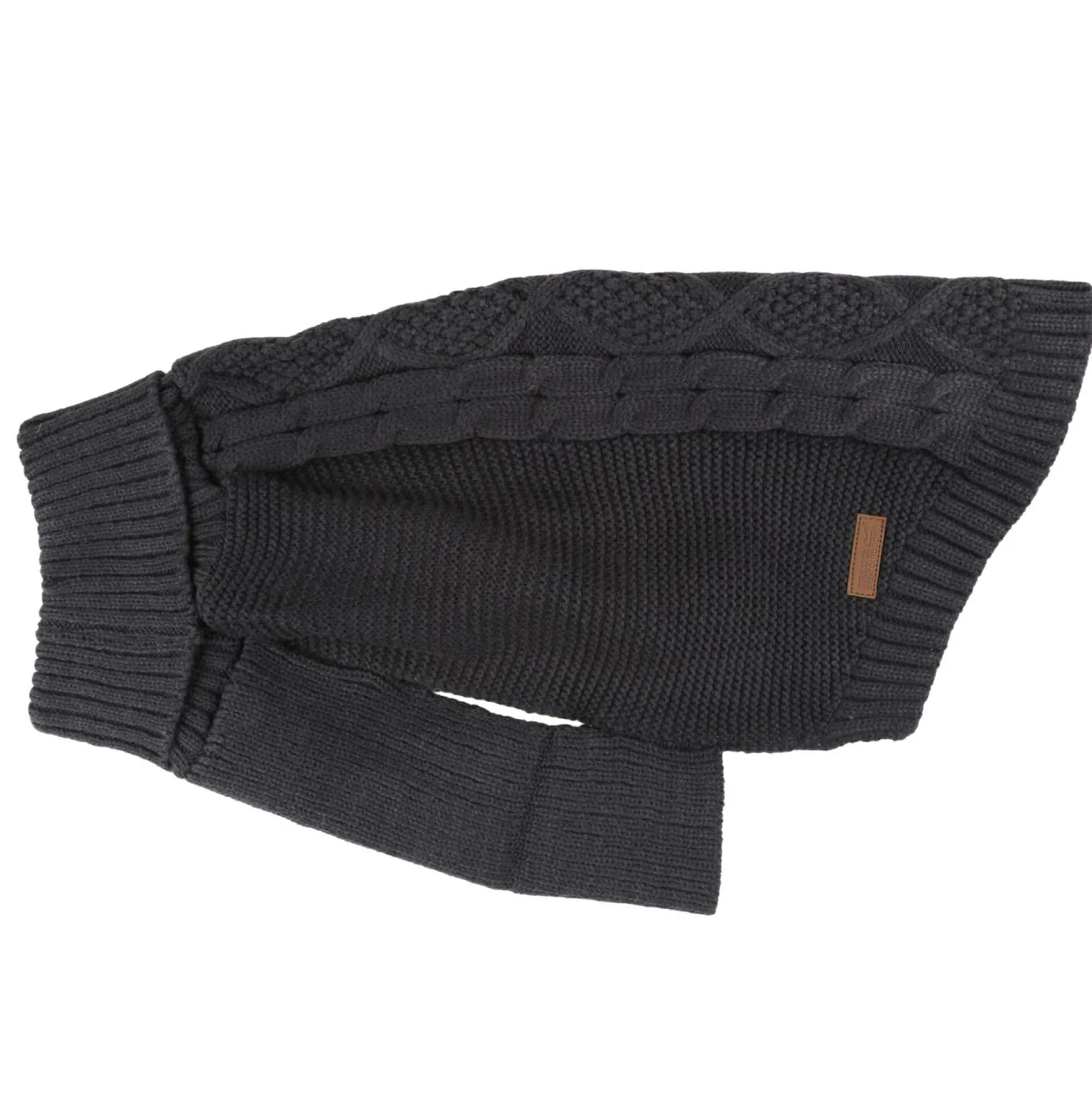 Knitted Dog Jumper | Ebony