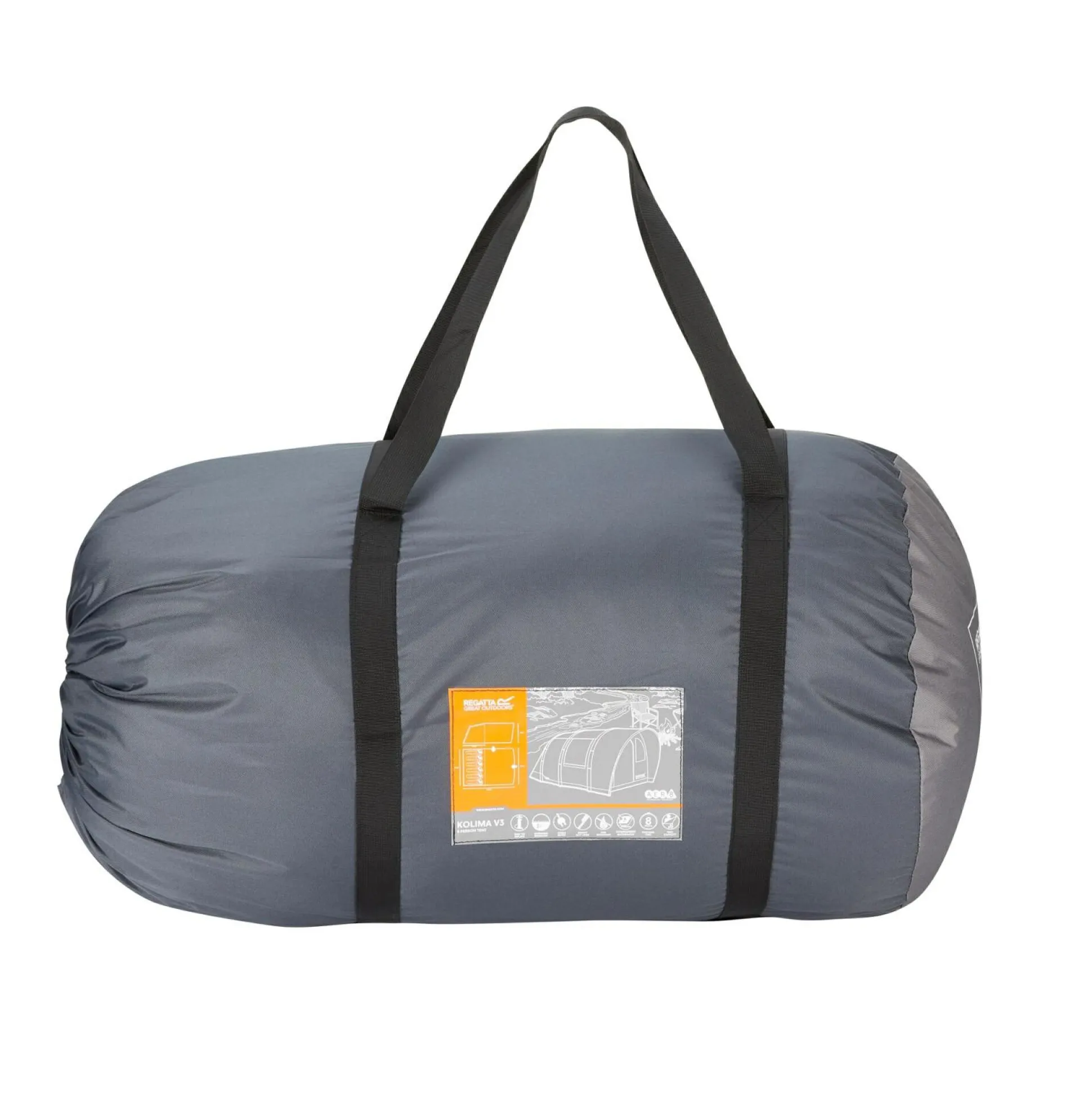 Kolima V3 6 Person Tent | Lead Grey Ebony