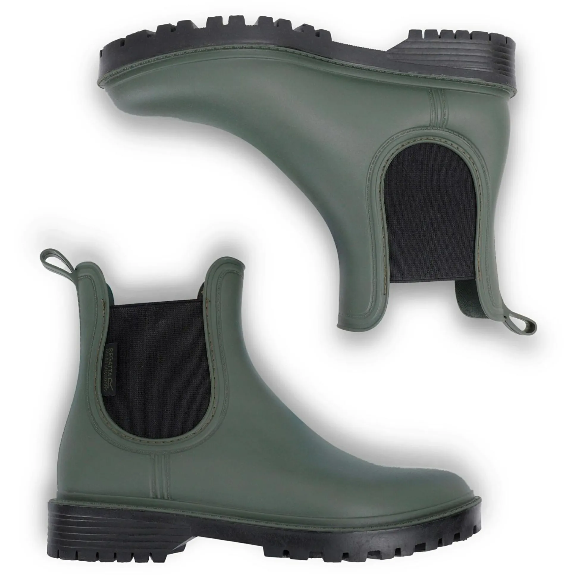 Lady Harriett II Ankle Wellies | Deep Green