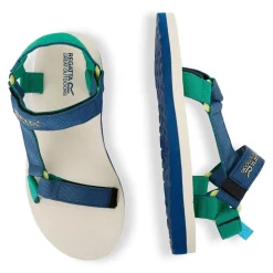 Lady Vendeavour Sandal | Blue Green