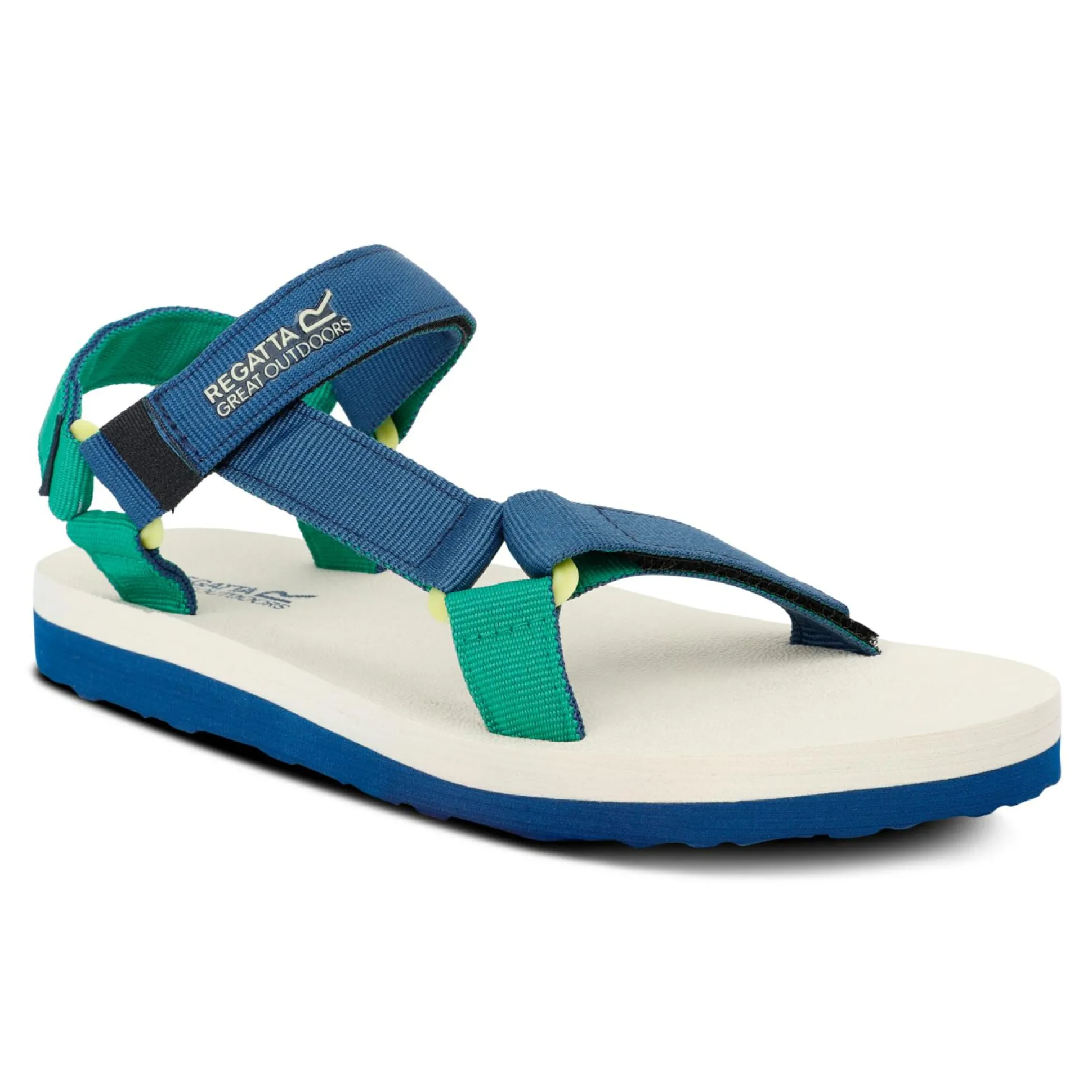 Lady Vendeavour Sandal | Blue Green