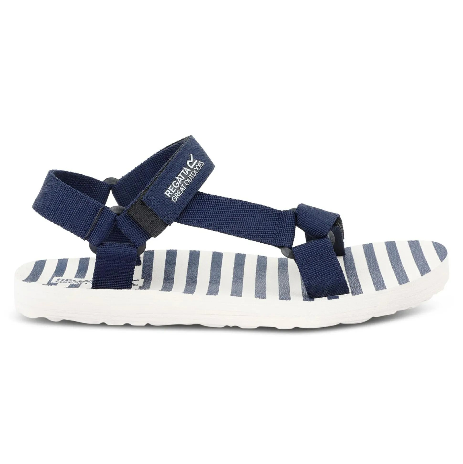 Lady Vendeavour Sandal | Navy Navy Stripe