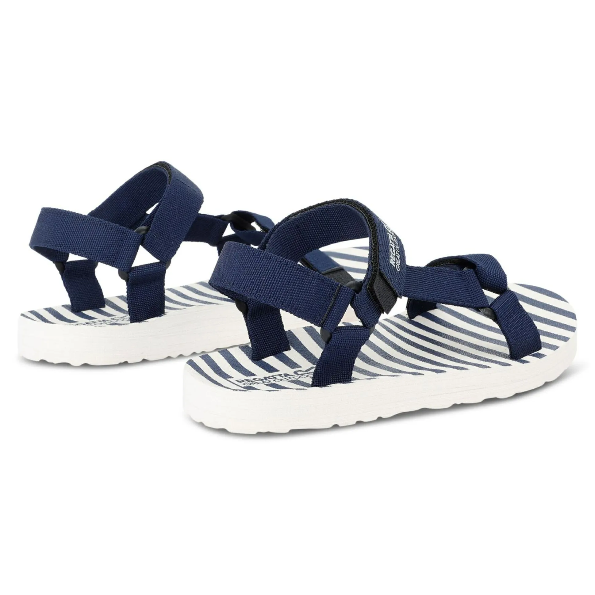 Lady Vendeavour Sandal | Navy Navy Stripe