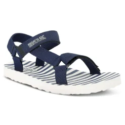 Lady Vendeavour Sandal | Navy Navy Stripe
