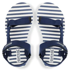 Lady Vendeavour Sandal | Navy Navy Stripe