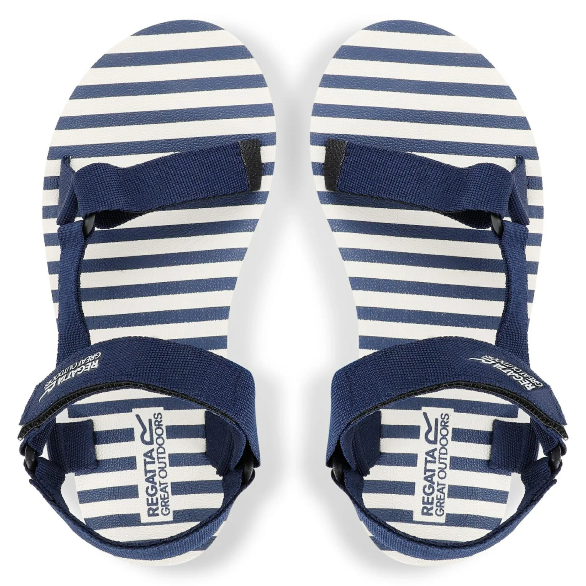 Lady Vendeavour Sandal | Navy Navy Stripe