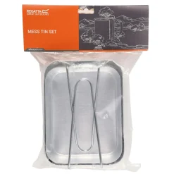 Lightweight Aluminium Mess Tin Set | Silver