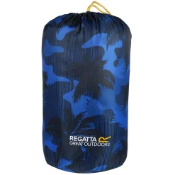 Maui Kids Polyester Lined Sleeping Bag | Oxford Blue Palm Tree