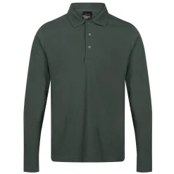 Men's 65/35 LS Polo Top | Dark Green
