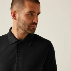 Men's 65/35 SS Polo Top | Black