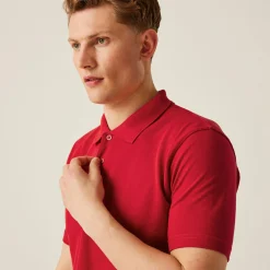Men's 65/35 SS Polo Top | Classic Red