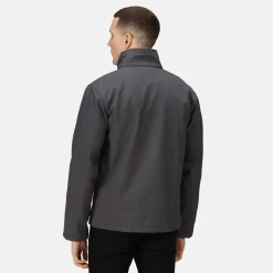 Men's Ablaze 3 Layer Softshell Jacket | Seal Grey Black
