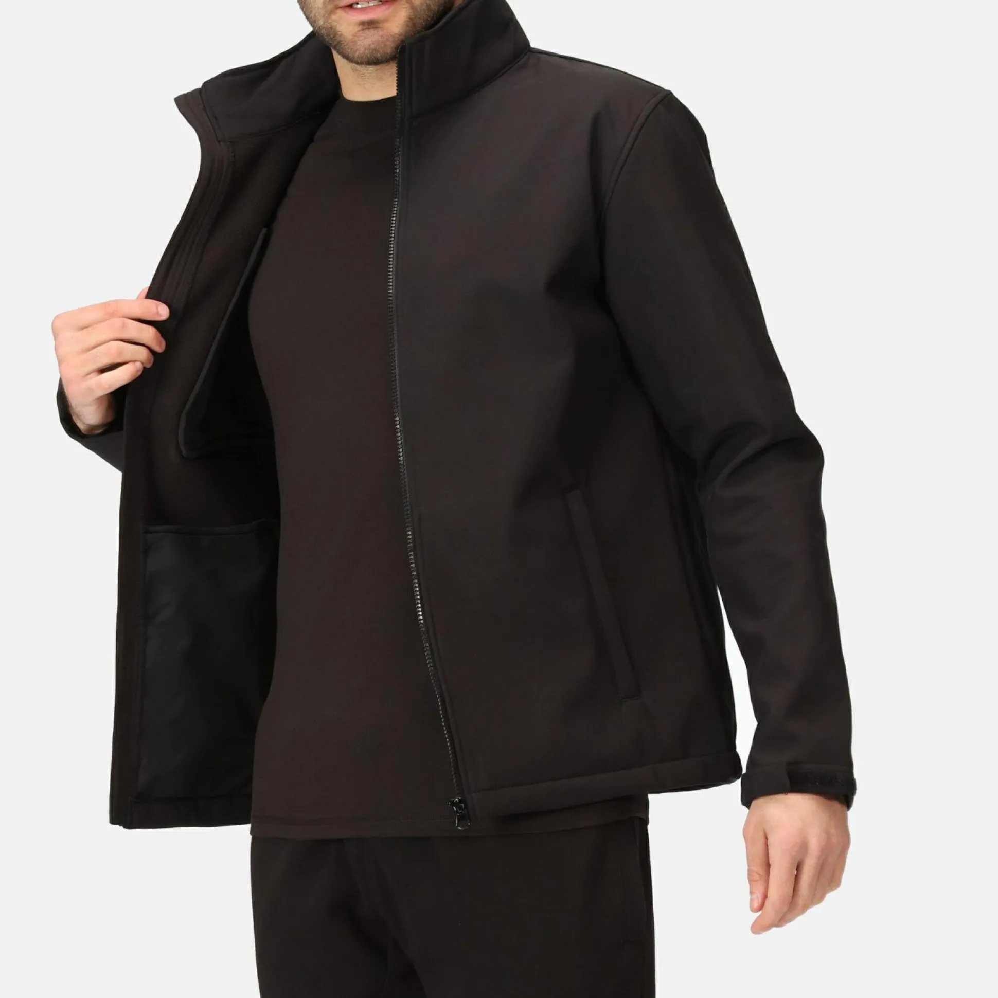 Men's Ablaze 3 Layer Softshell Jacket | Black