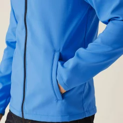 Men's Ablaze Printable Softshell Jacket | French Blue Navy