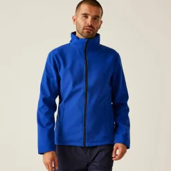 Men's Ablaze Printable Softshell Jacket | New Royal Black