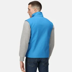 Men's Ablaze Printable Softshell Bodywarmer | French Blue Navy
