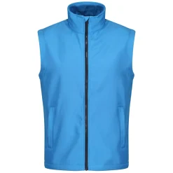 Men's Ablaze Printable Softshell Bodywarmer | French Blue Navy