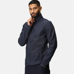 Men's Ablaze Printable Softshell Jacket | Navy