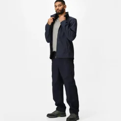 Men's Ablaze Printable Softshell Jacket | Navy