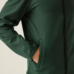 Men's Ablaze Printable Softshell Jacket | Dark Spruce Black