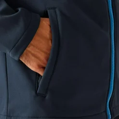 Men's Ablaze Printable Softshell Jacket | Navy French Blue