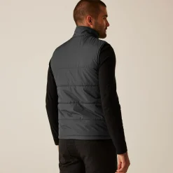 Men's Access Insulated Bodywarmer | Seal Grey Black