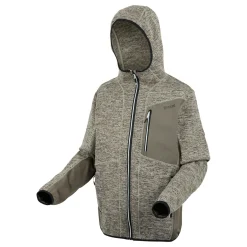 Men's Alven Full Zip Fleece | Golden Sand Marl Treetop